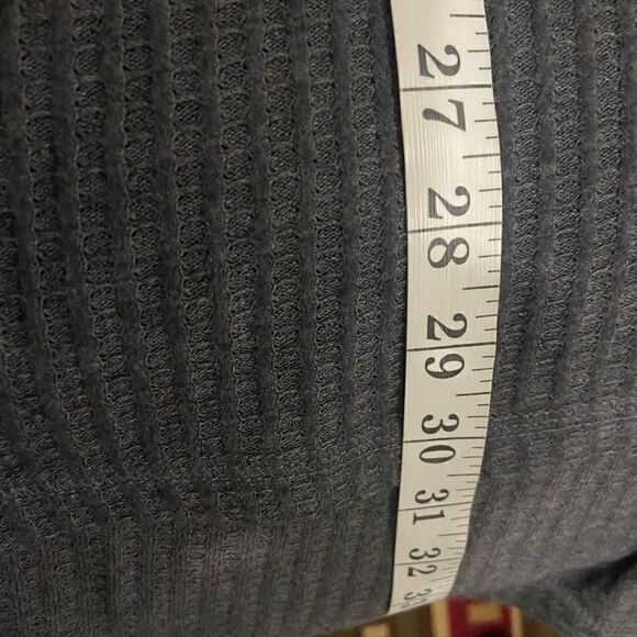 Harmony Balance NWT women’s long sleeve turtleneck gray cardigan size small​​ - Picture 11 of 11